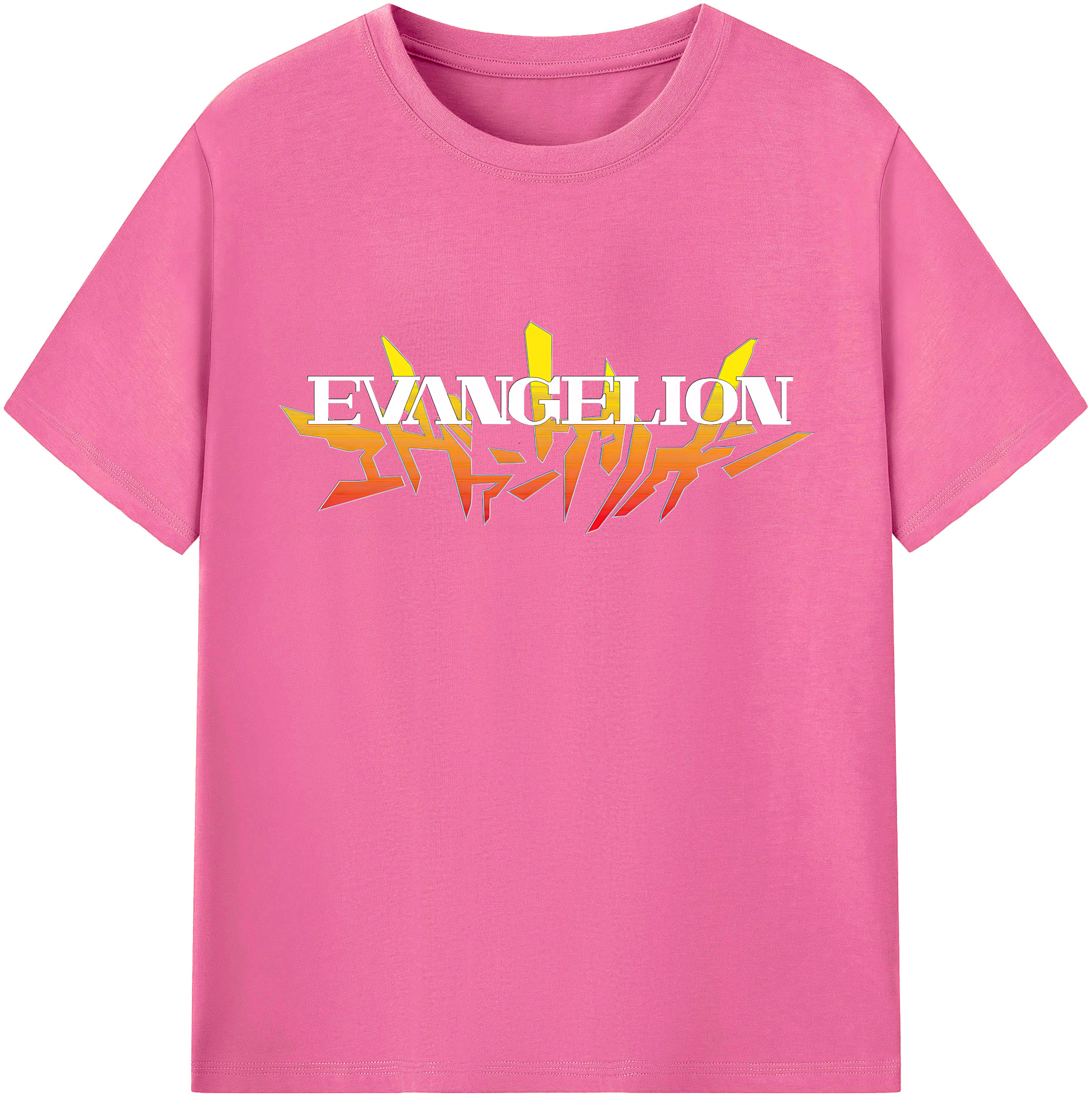 （画像用） EVA 新世紀エヴァンゲリオン レディースカジュアルプリントTシャツ（綿100％）